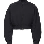 Giacca bomber con maiche a palloncino T162015A TNC171BLACK THE ANDAMANE 
