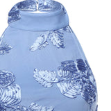 Mini abito ricamato a fiori 116011 1321 ROTATE 