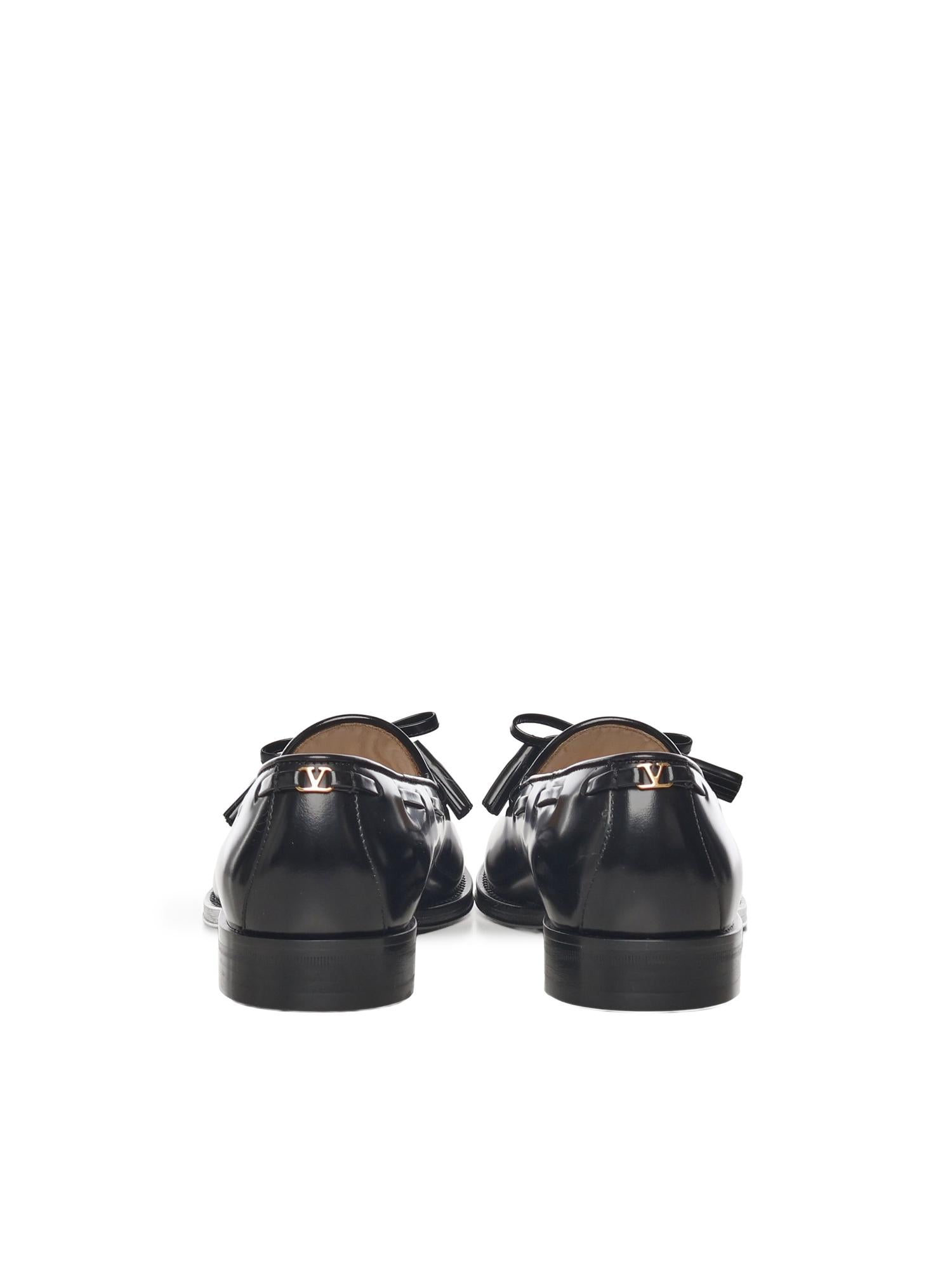Mocassini Bowshire in vitello lucido 7Y2S0L07 CEE0NO VALENTINO GARAVANI 