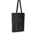 Borsa shopper media Easy Tote Bag in rafia 106728 A39YZ99 PINKO 