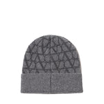 Beanie VLogo Signature in lana jacquard 5Y2HB02H MZNMJG VALENTINO GARAVANI 