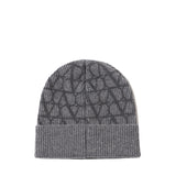 Beanie VLogo Signature in lana jacquard 5Y2HB02H MZNMJG VALENTINO GARAVANI 