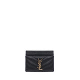 Portacarte Cassandre matelassé 423291 BOW011000 SAINT LAURENT 