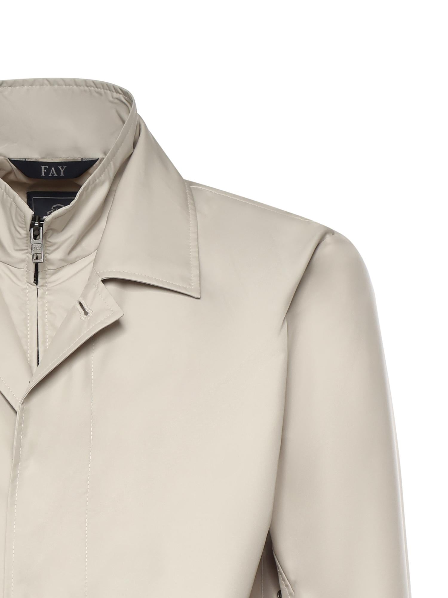 Morning coat in popeline tecnico NAM62520030AX2 B207 FAY 