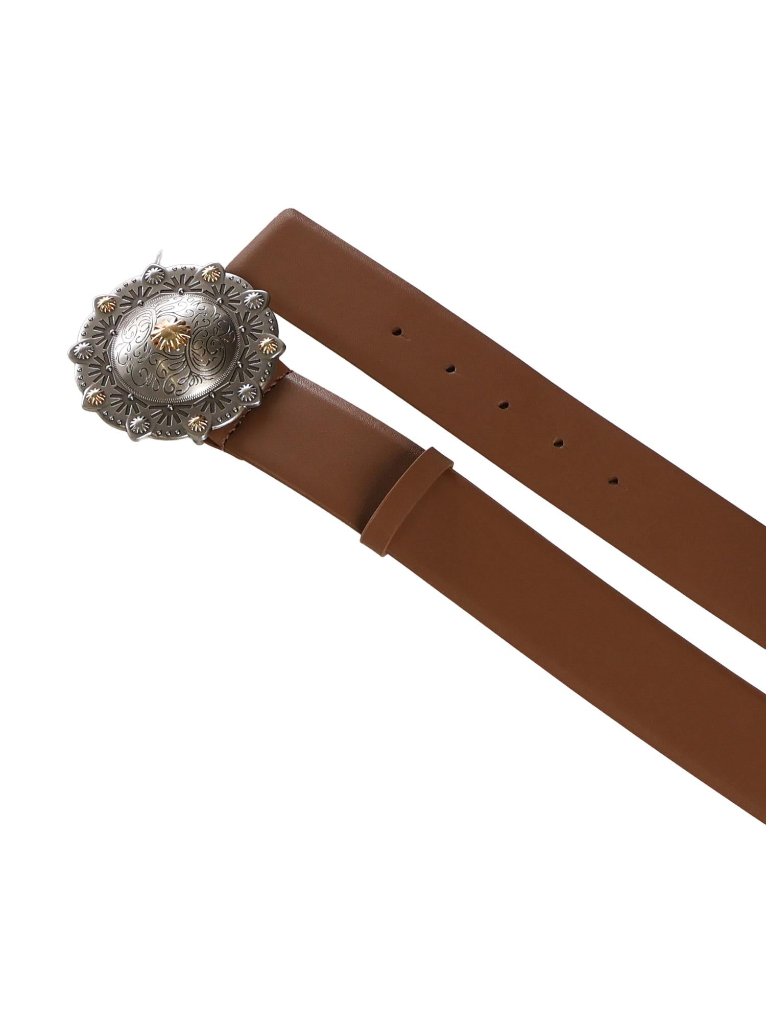 Cintura in pelle con medaglione gioiello 106713 A0F1L17O PINKO 