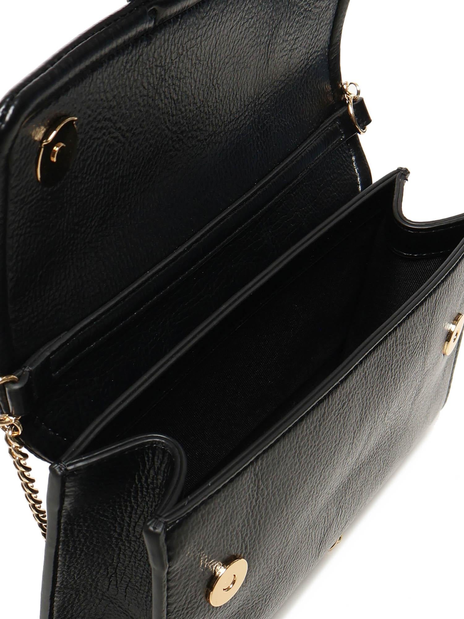 Borsa a tracolla con logo JC4093PP1NLI0 000 LOVE MOSCHINO 