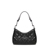 Borsa trapuntata con logo<BR/> JC4152PP1MLA0 00B LOVE MOSCHINO 