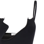 Body Odessa in maglia a coste 25041219 BLACK CHRISTOPHER ESBER 