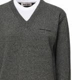 Maglia in cashmere con logo MMLB61 174KF0480 MIU MIU 