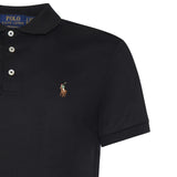 Polo con logo in cotone 710713130 001 POLO RALPH LAUREN 