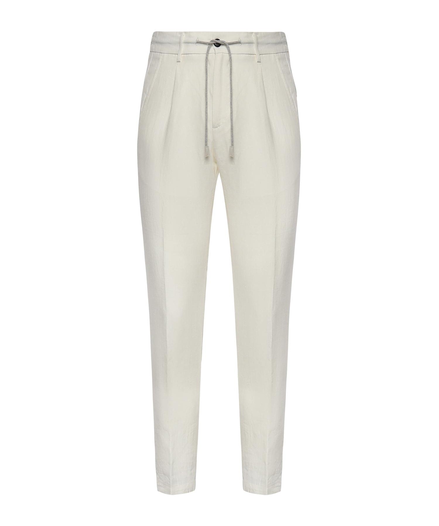 Pantaloni in lino M75PANG03TES0I139 01NN ELEVENTY 