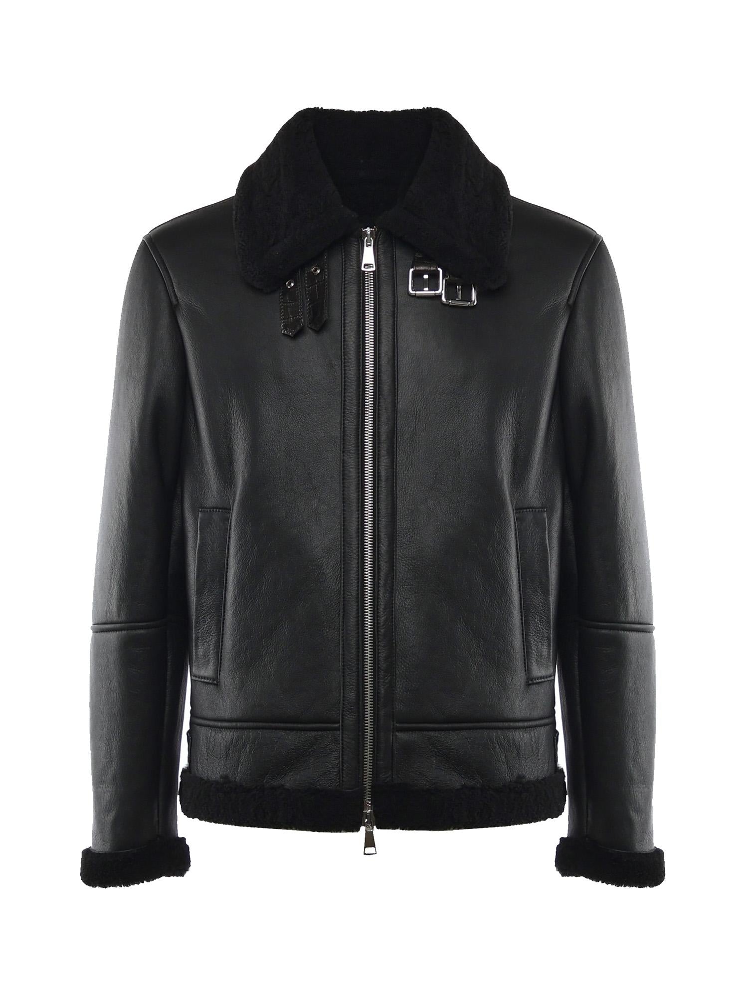 Giubbotto in pelle e montone Chicago CHICAGO NAPPANERO GIULIANO GALIANO 