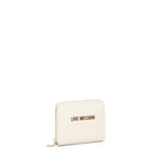 Portafoglio zip around con logo JC5702PP1MLD0 110 LOVE MOSCHINO 
