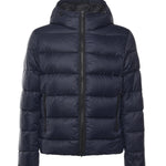 Piumino double front in popeline calandrato NAM32510620XMH U807 FAY 