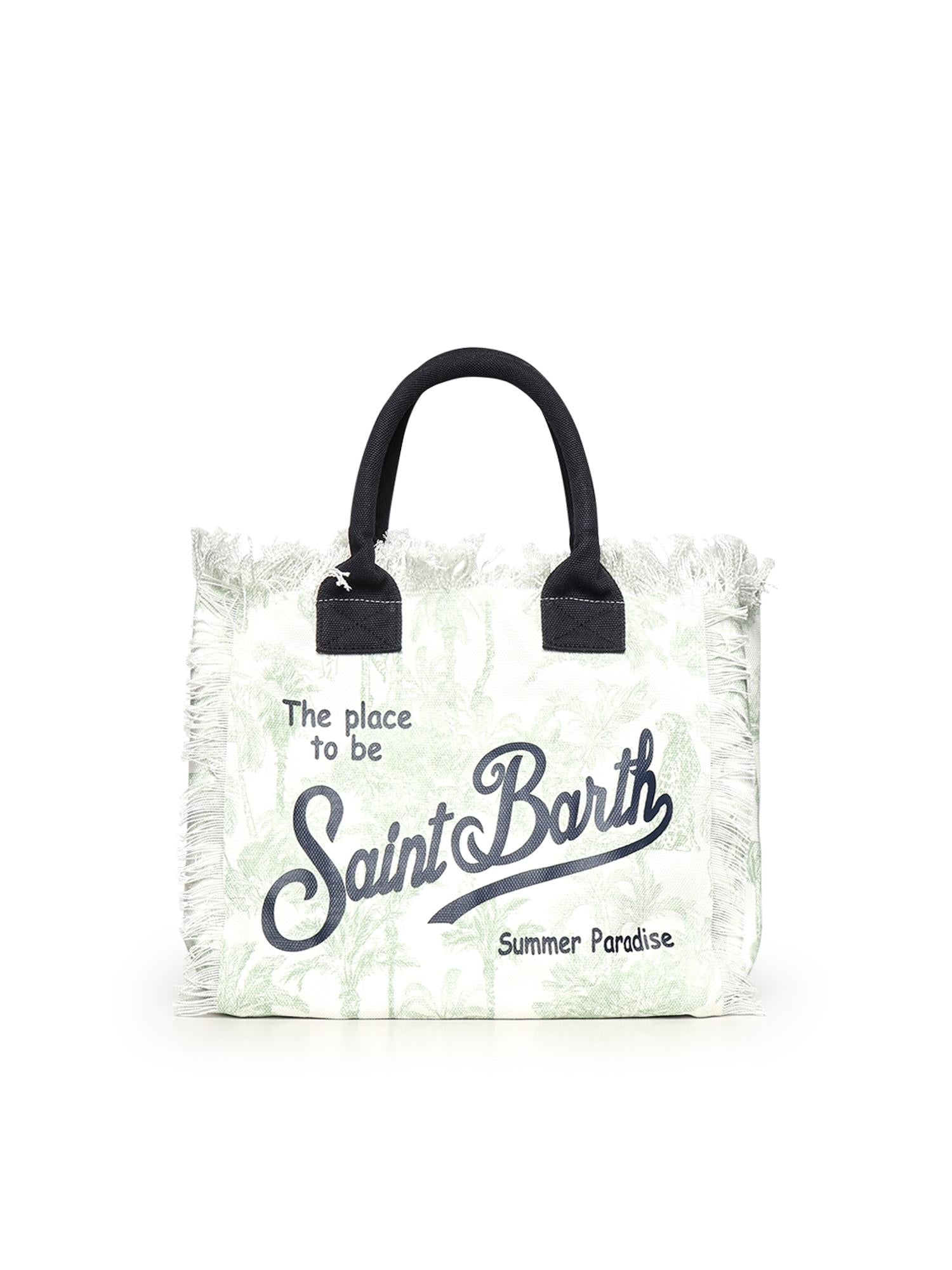 Borsa Vanity in canvas VANI001 02583L MC2 SAINT BARTH 