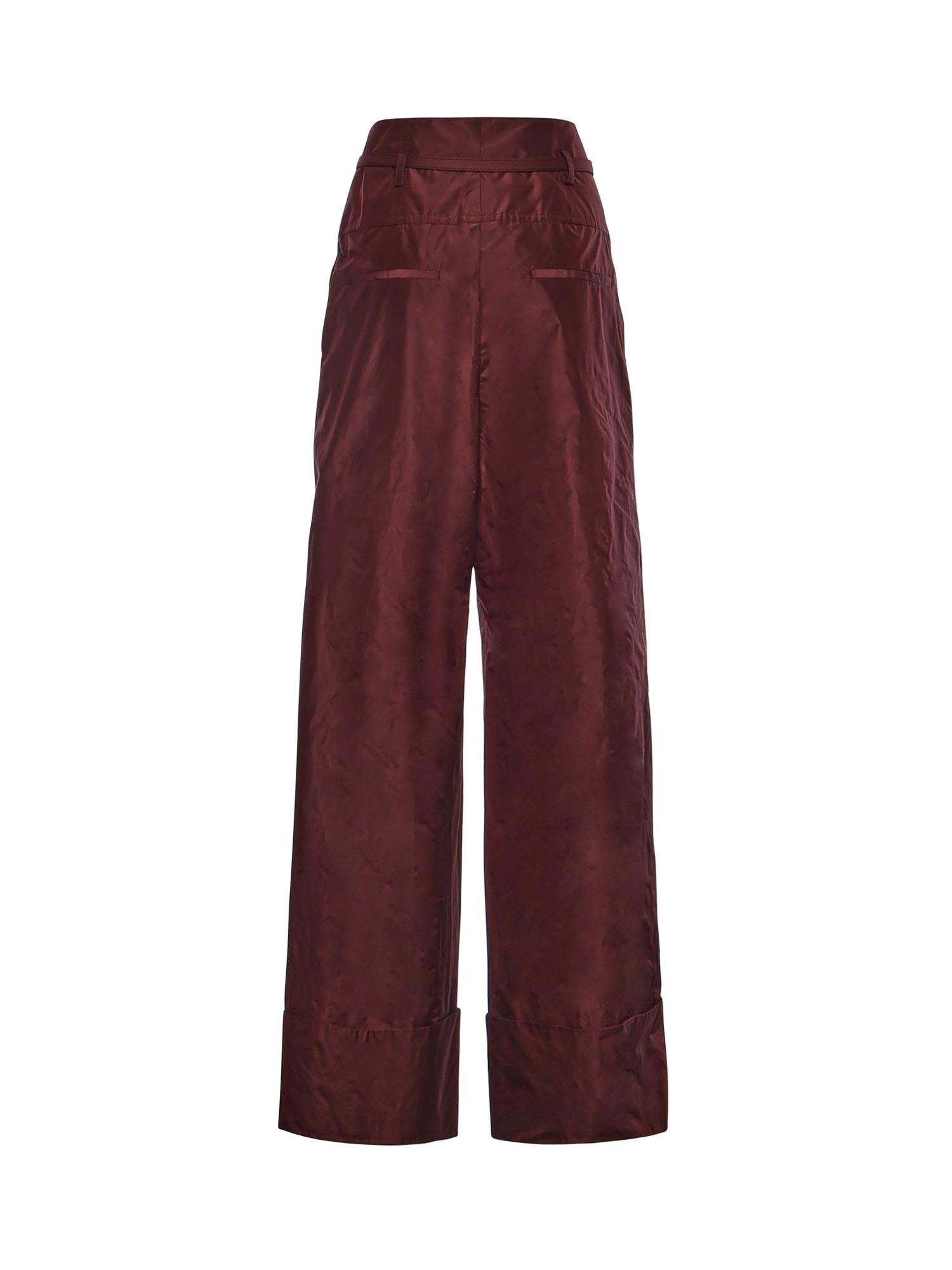 Pantaloni in taffetà FR6673 AW7CF1UKF FENDI 