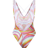 Costume intero con stampa Iride 6HMC01 6H875P26 PUCCI 