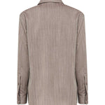 Camicia Journey in lana vergine GWP02470 P00209040190 GOLDEN GOOSE 