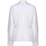 Camicia in cotone con vita accostata FS8204 AWZXF0ZNM FENDI 