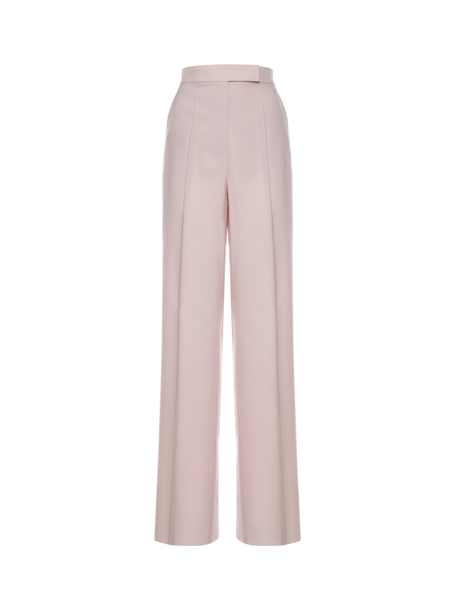 Pantalone largo in lana mohair e seta 2611131201600 022 MAX MARA 