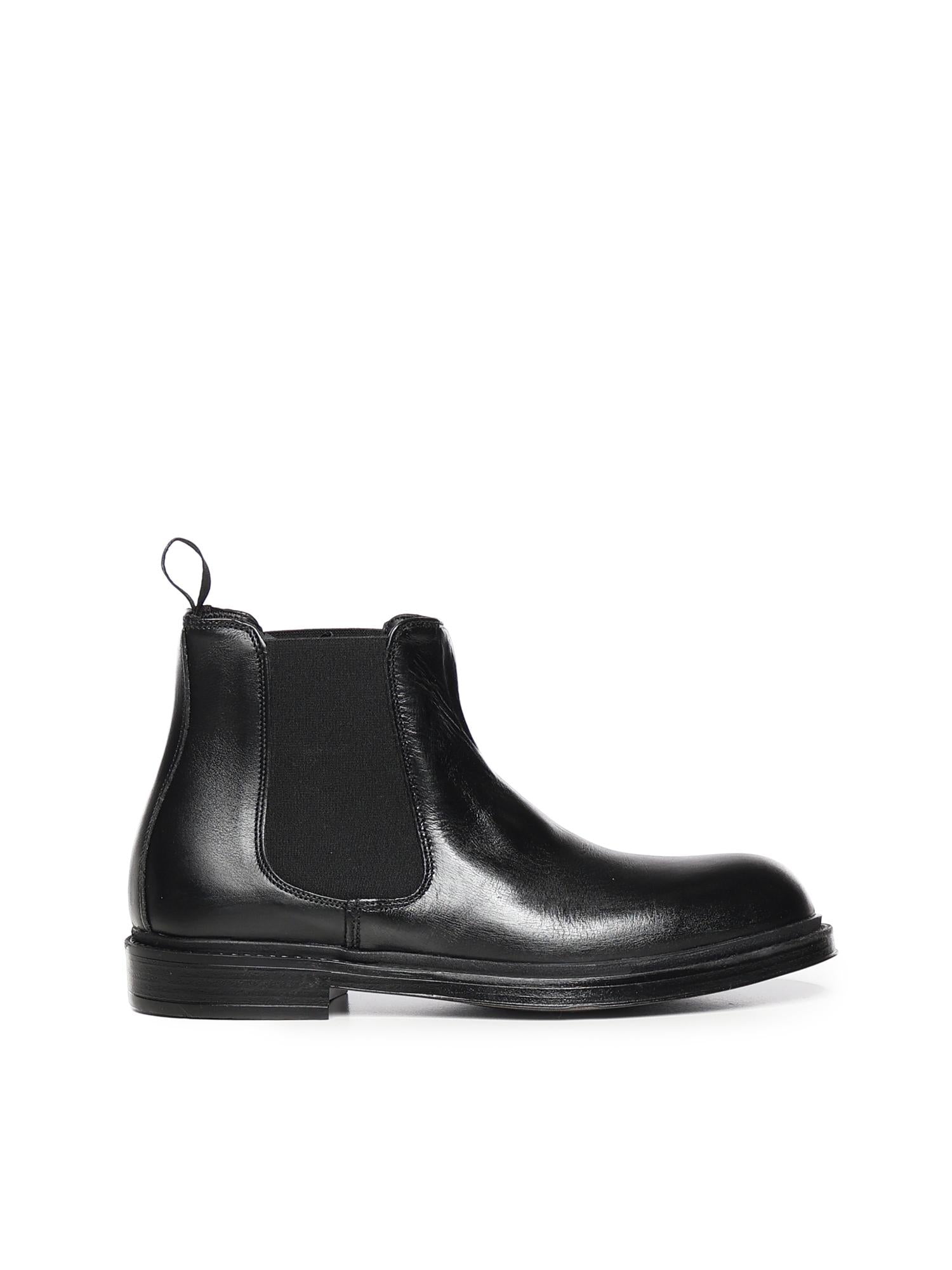 Stivaletto Elite in pelle ELITE VITELLOBLACK GIULIANO GALIANO 