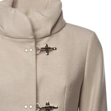 Cappotto Romantic in panno di lana mélange NAW5051Y050XMY C002 FAY 