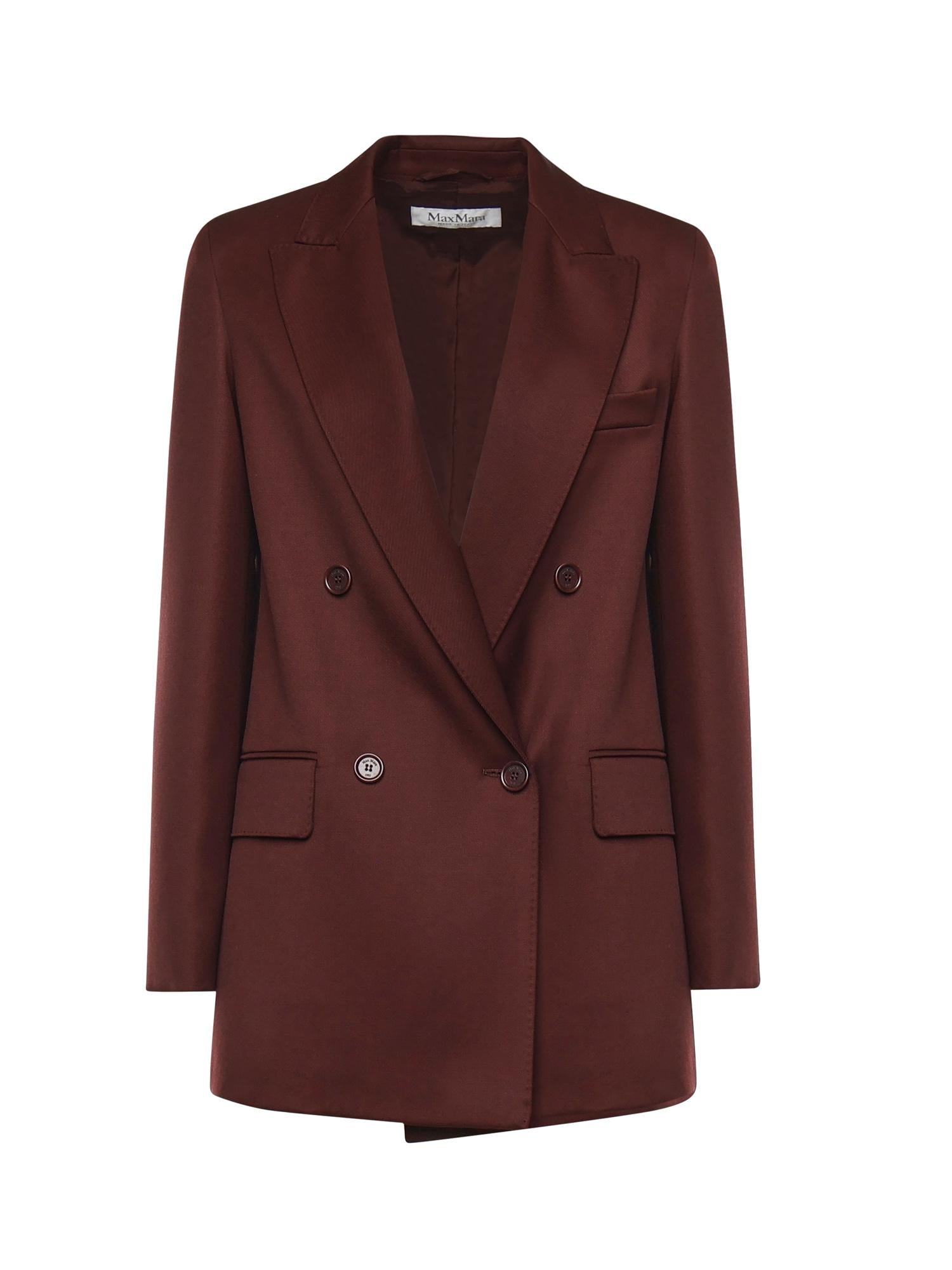 Blazer doppiopetto in lana<BR/> 2521046122600 005 MAX MARA 