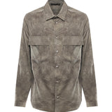 Camicia in viscosa KITO AVORIO GIULIANO GALIANO 