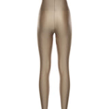 Leggings Holly 80's in lycra lucida T190412A TJP062LIGHT GREIGE THE ANDAMANE 