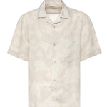 Camicia da bowling in lino M75CAMK09TES0M168 02-02 ELEVENTY 