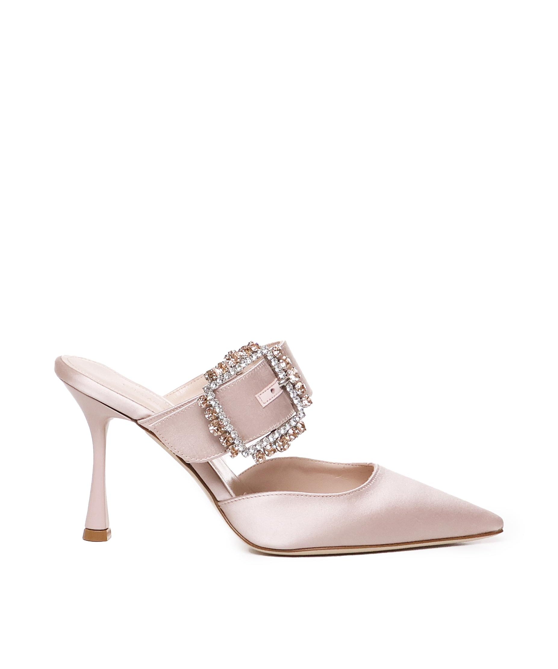 Mules Alena in satin con gioiello ALENA 910 RASOCIPRIA GIULIANO GALIANO 