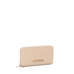 Portafoglio zip around con logo JC5700PP1MLD0 105 LOVE MOSCHINO 