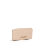 Portafoglio zip around con logo JC5700PP1MLD0 105 LOVE MOSCHINO 