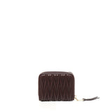 Portamonete in nappa matelassé 5MM268 AFPPF0007 MIU MIU 