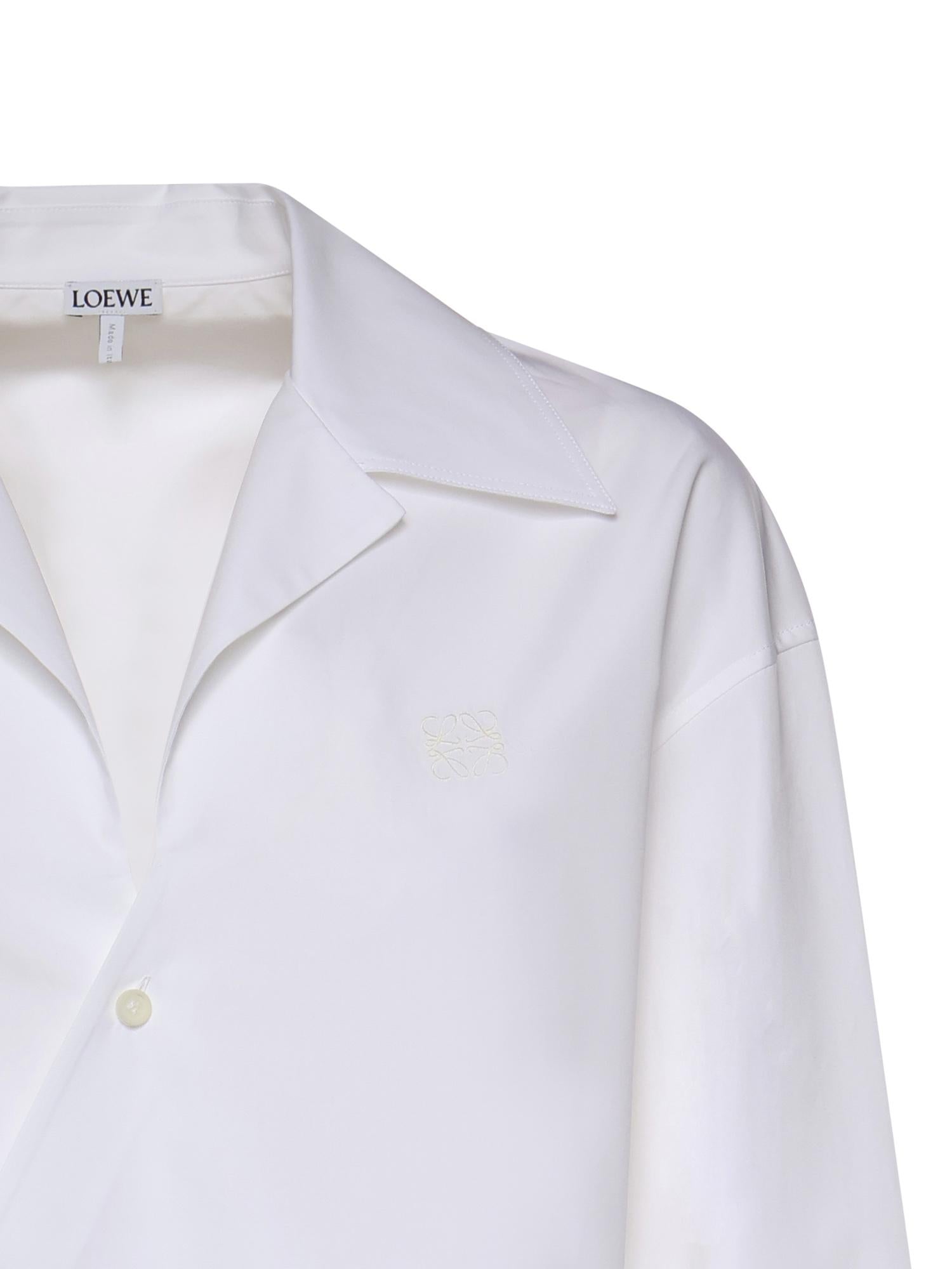 Camicia asimmetrica in cotone S359Y05XEZ 2100 LOEWE 