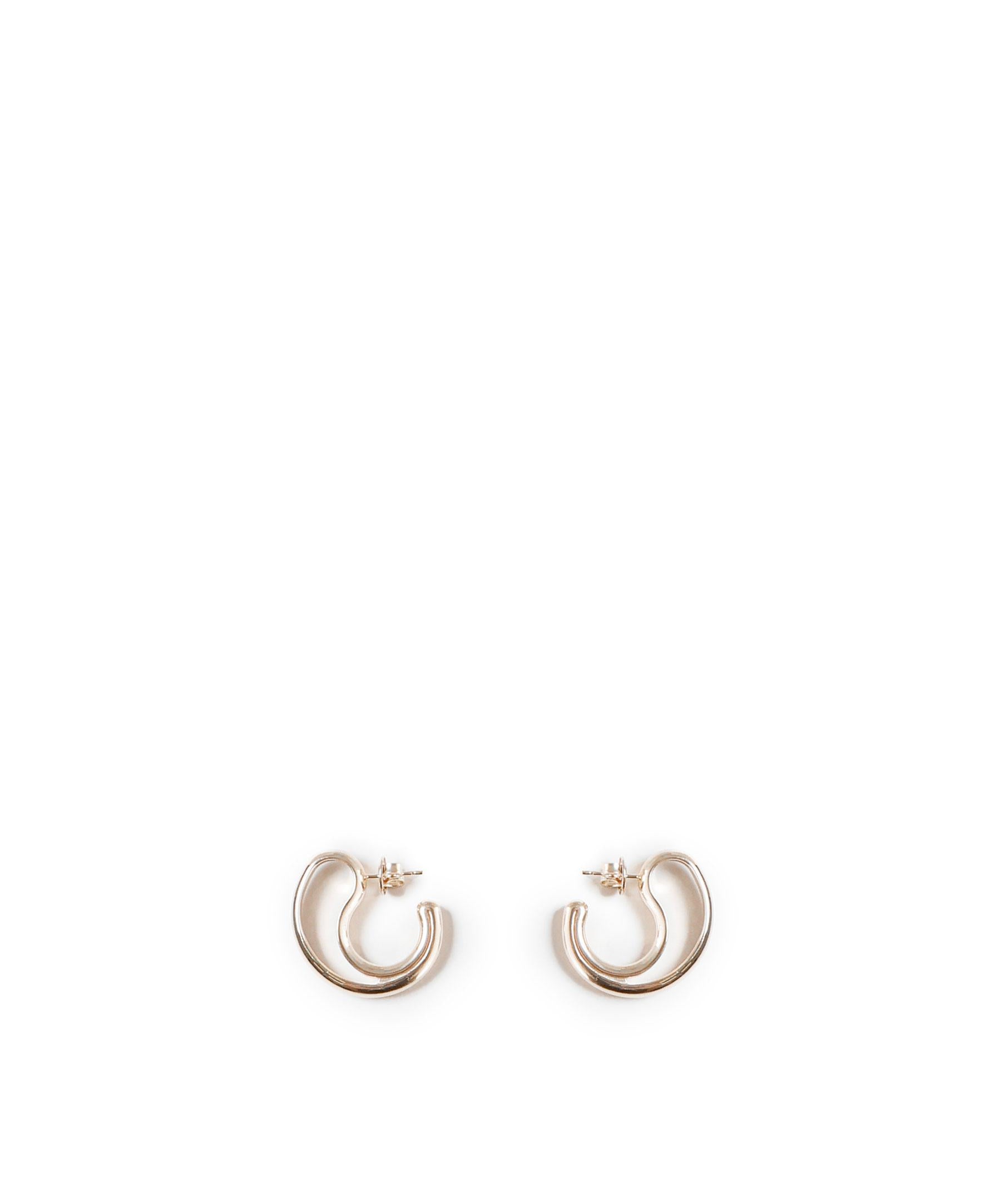 Orecchini a semicerchio drop 804847 VAHU08120 BOTTEGA VENETA 