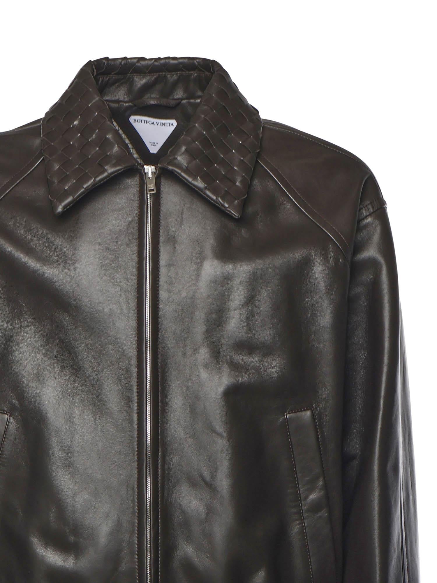 Giubbotto in pelle 829954 V5BX02113 BOTTEGA VENETA 