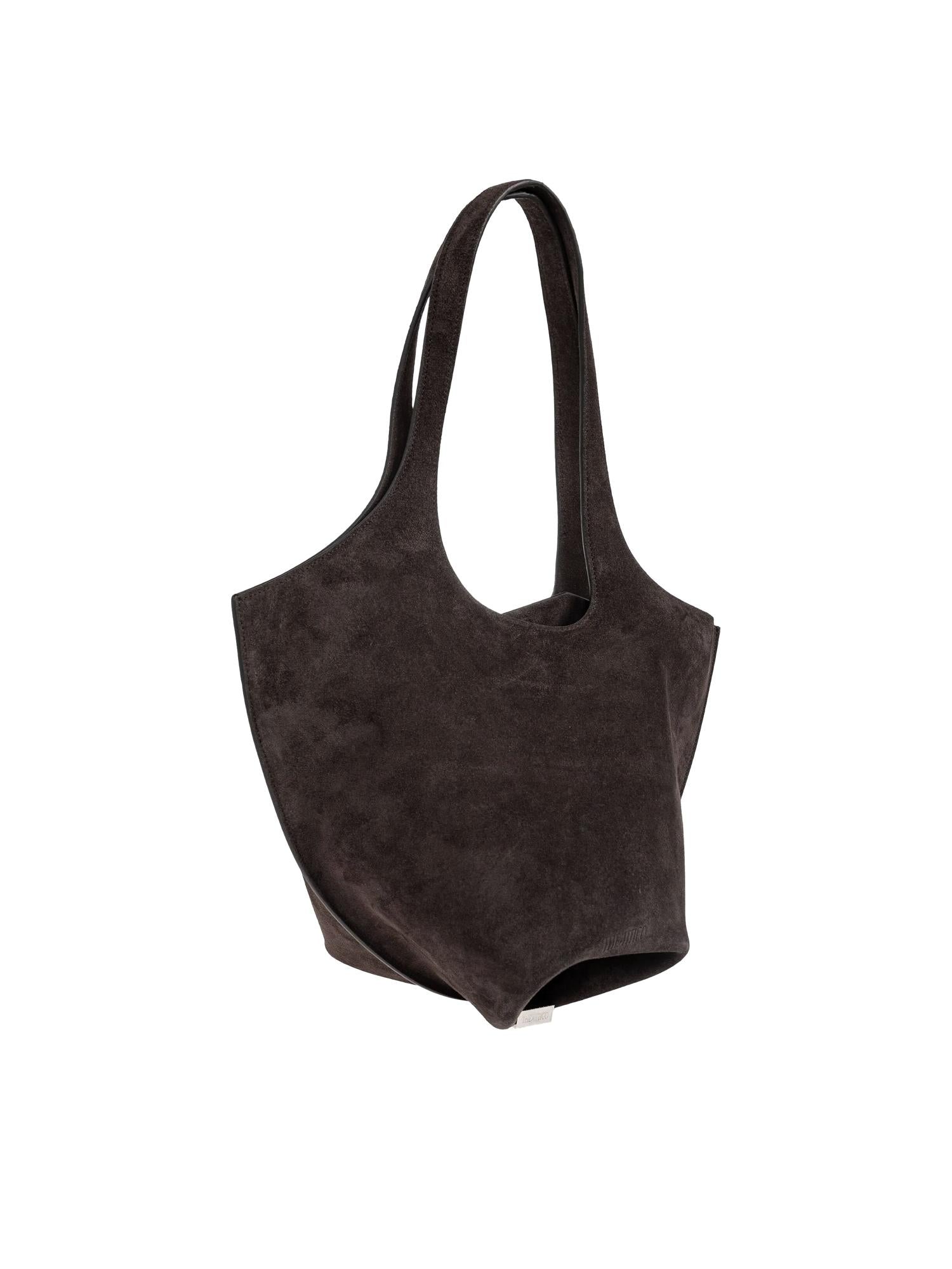 Borsa a spalla La Scoop in suede 260WAH00062 LBT007AA204 THE Attico 