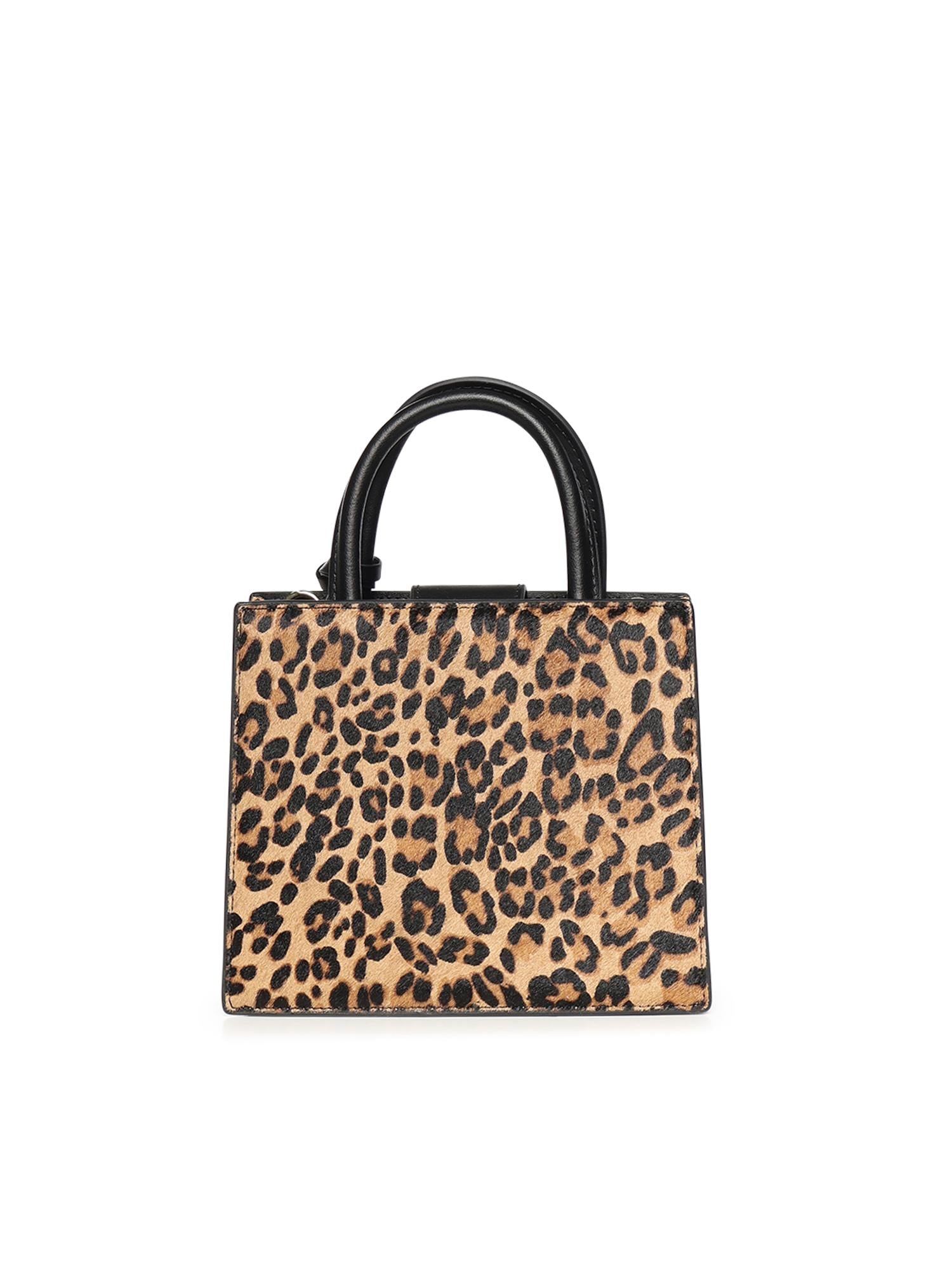 Borsa Shop Mini stampa leopardata SHBM0002 00003L MC2 SAINT BARTH 