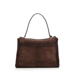 Borsa Rodeo media in pelle di vitello scamosciata 789772 2AB4G2308 BALENCIAGA 