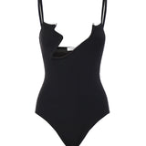Body Odessa in maglia a coste 25041219 BLACK CHRISTOPHER ESBER 