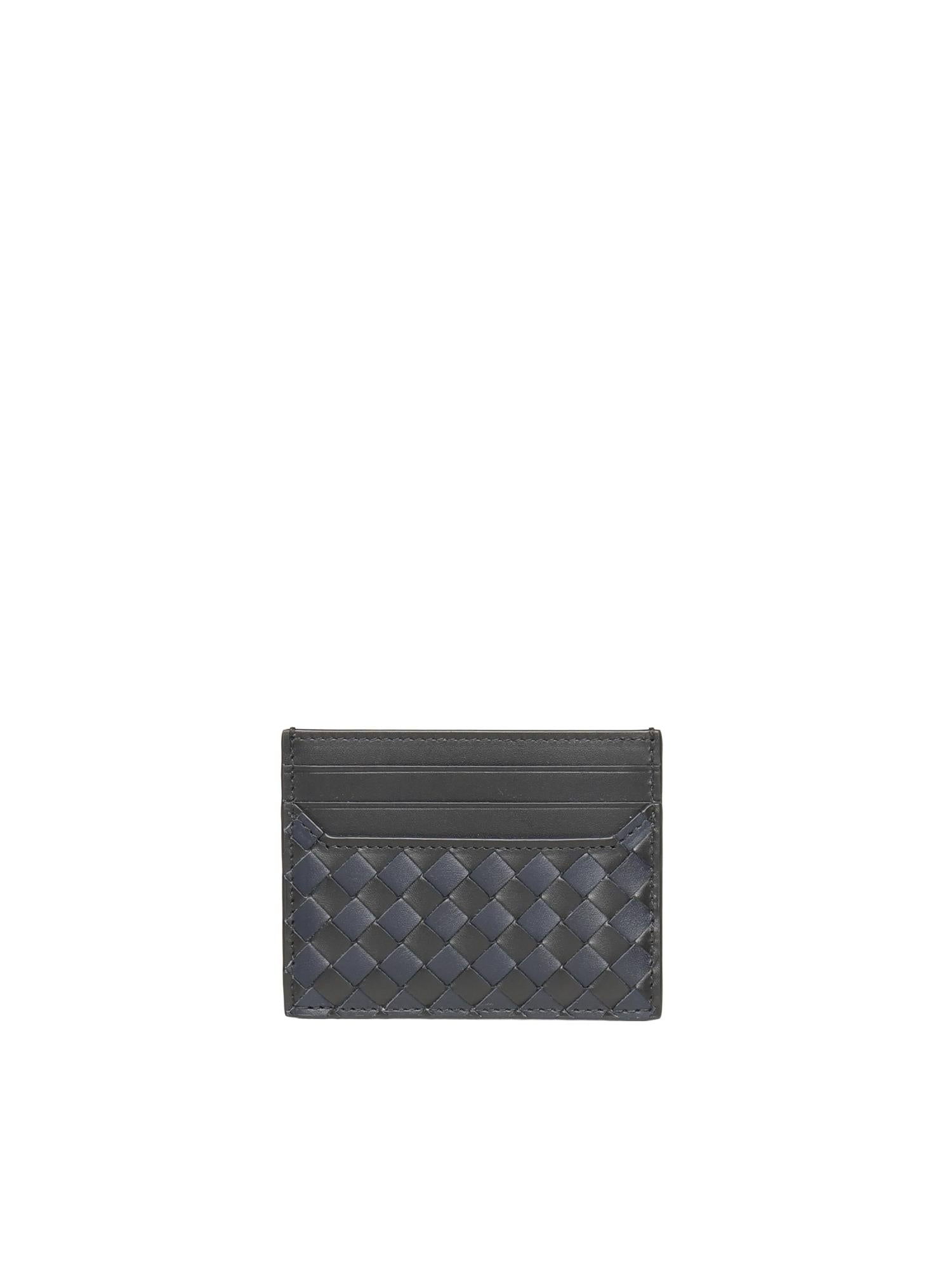 Portacarte Intrecciato in pelle 817397 V5I411126 BOTTEGA VENETA 