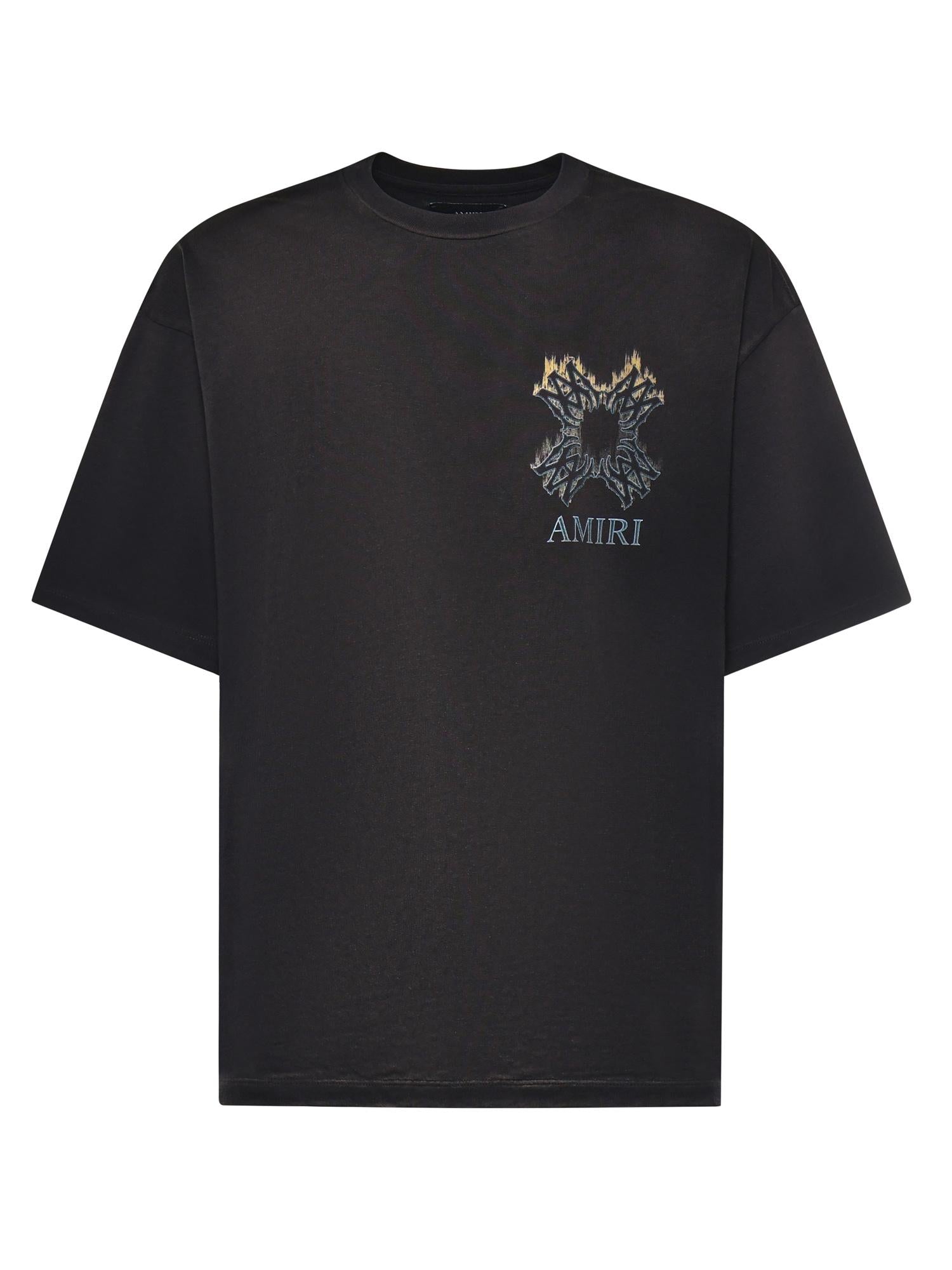 T-shirt con stampa in cotone AMTOJR1112 001 AMIRI 