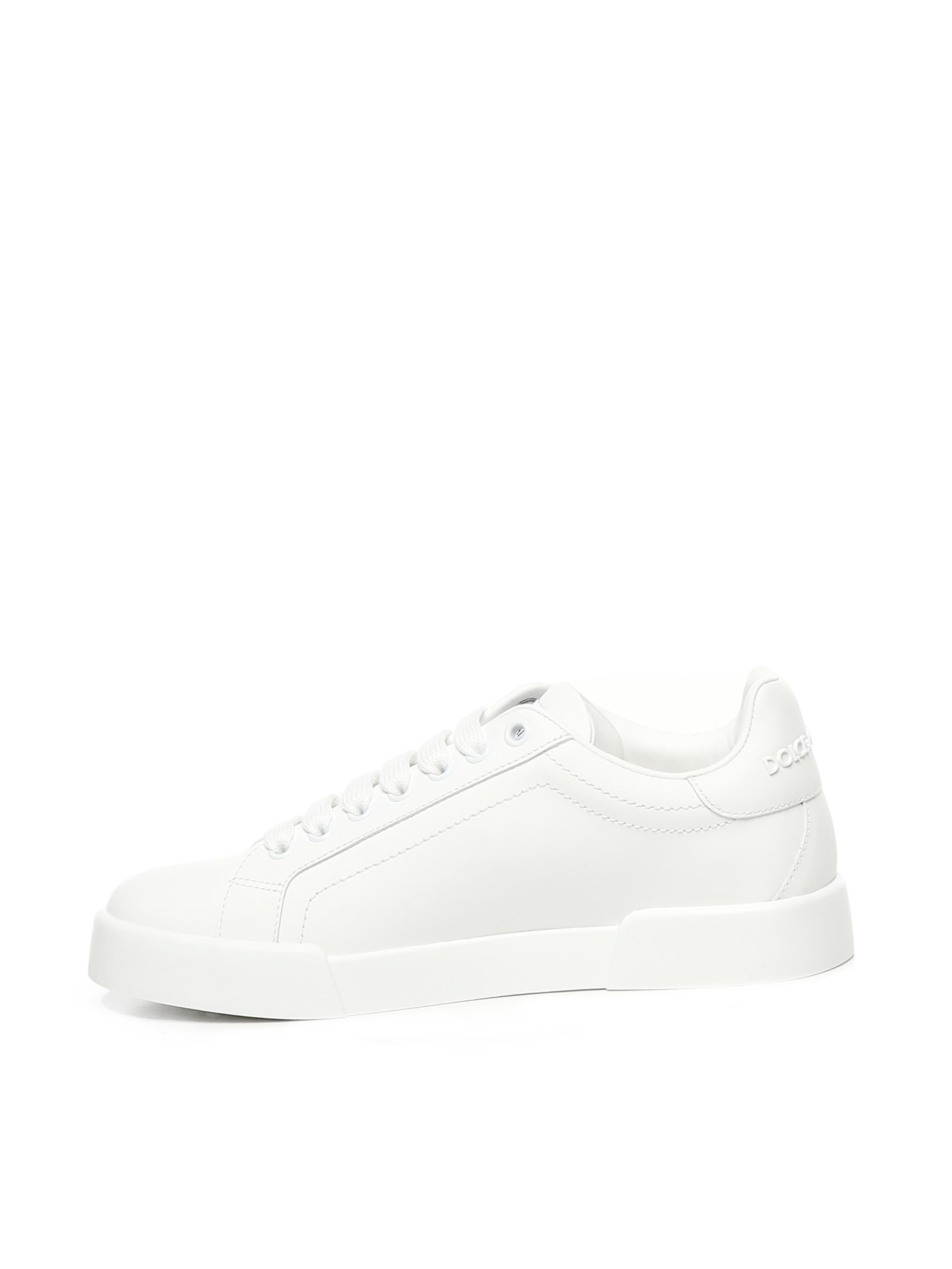 Sneakers Portofino in pelle CK2330 A106580001 DOLCE & GABBANA 