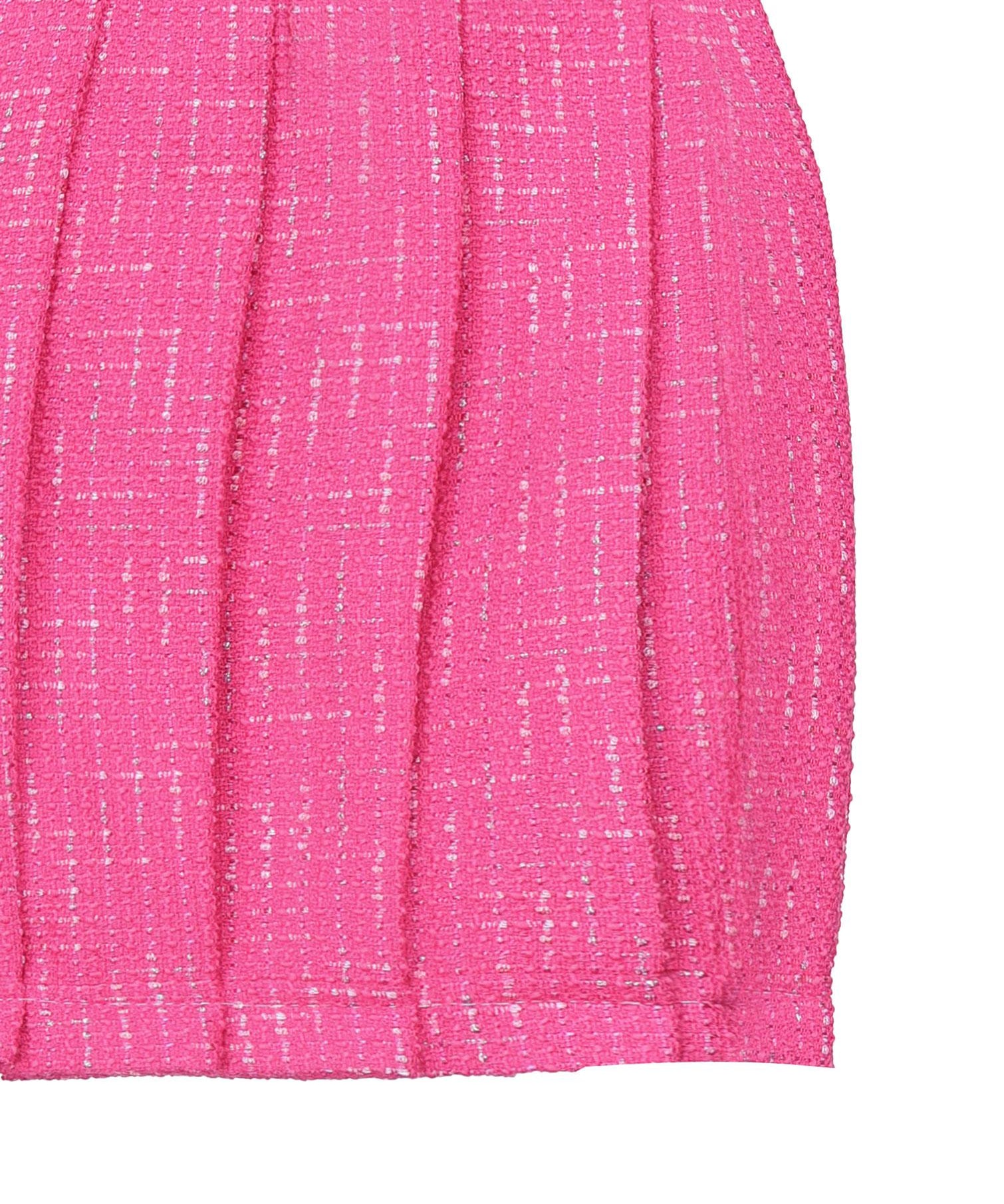 Minigonna plissettata Tailleur AUW4MAE PINK ALBERTO AUDENINO 