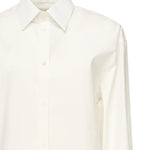 Camicia Cassandre in popeline di cotone 832339 Y1J619601 SAINT LAURENT 