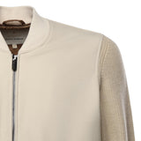 Giacca con zip MK9960132 LATTE MARKUP 