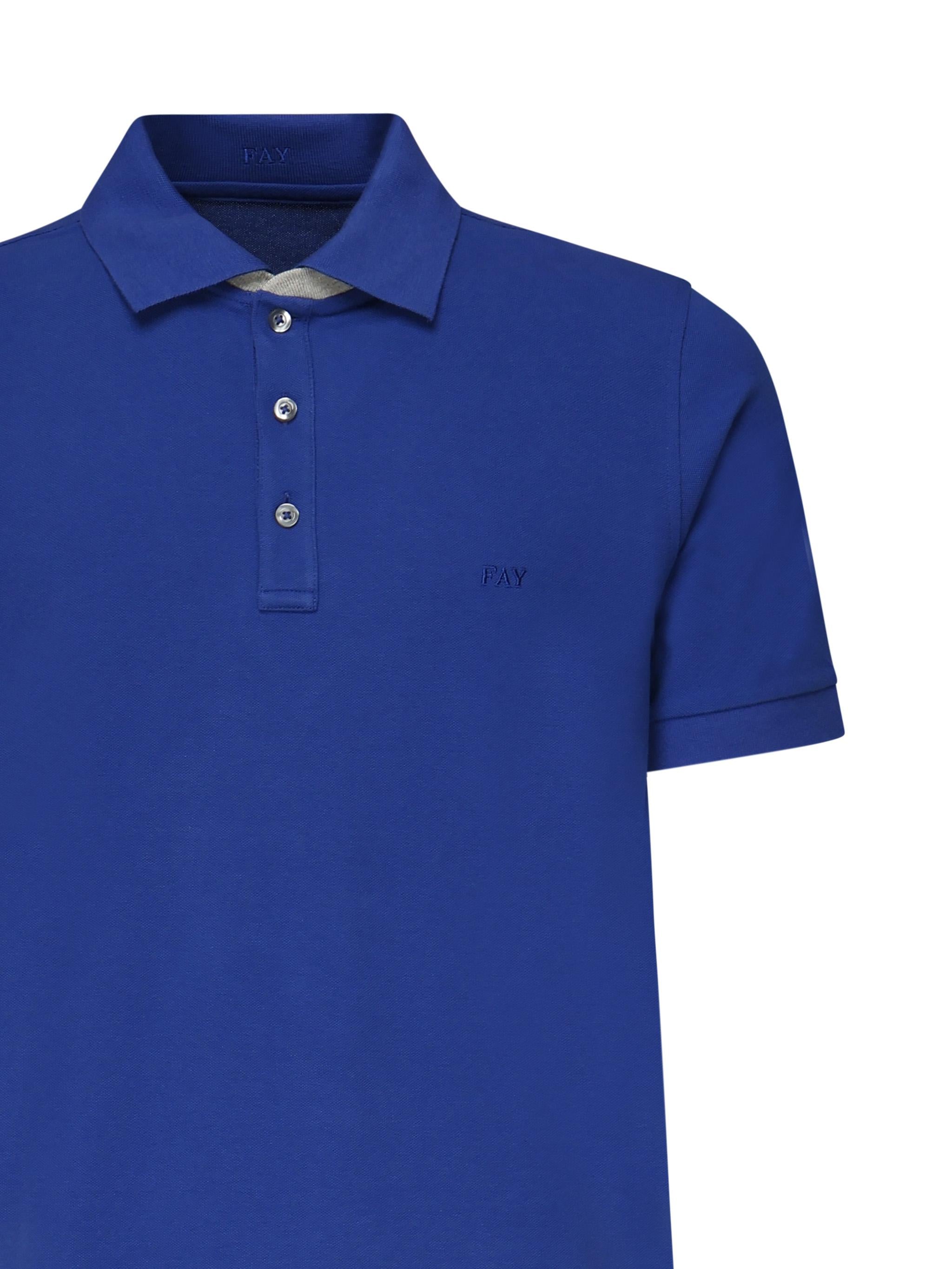 Polo con logo NPMB250135STDW U802 FAY 