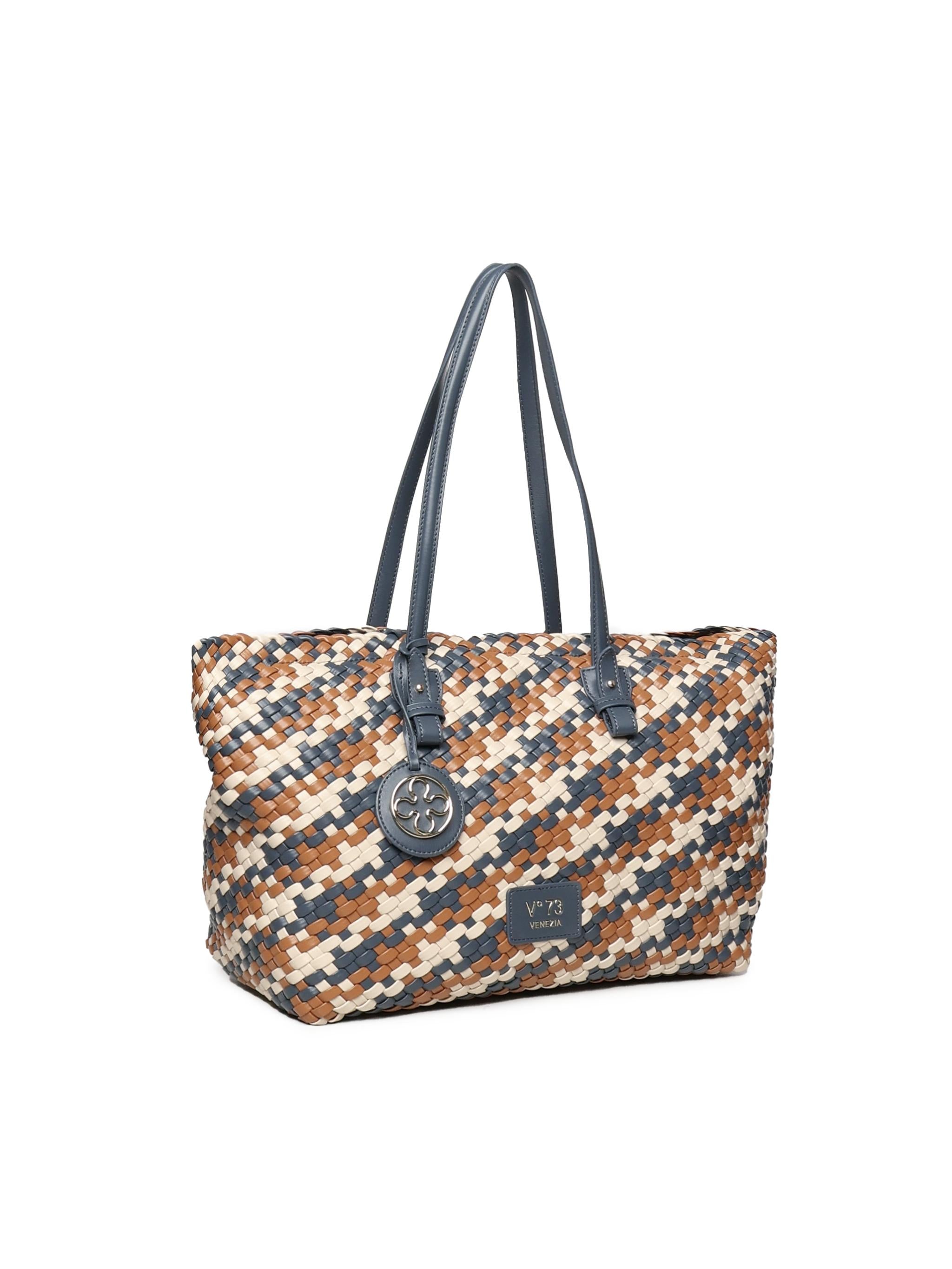 Borsa shopping Kornelia 73BS8VU01 KORNELIABLU/MULTICOLOR V° 73 