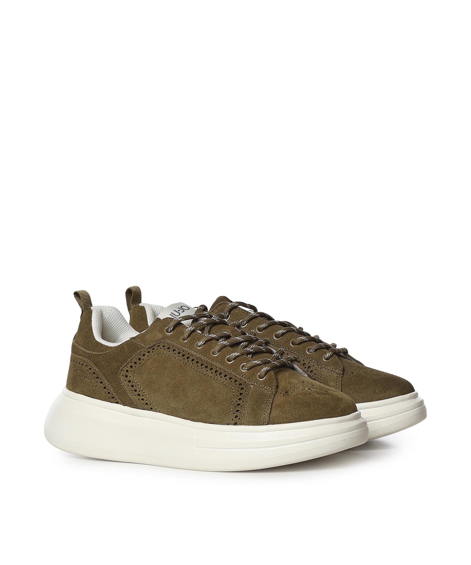 Sneakers platform con logo 7B6003PX002 S4001 LIU JO 